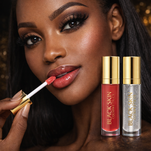 Black Skin Cosmetic Lip Oil