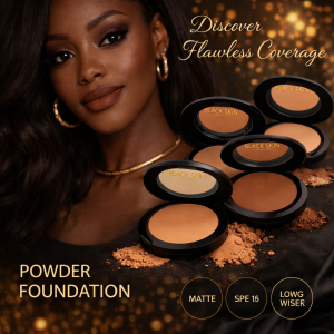 Black Skin Powder Foundation
